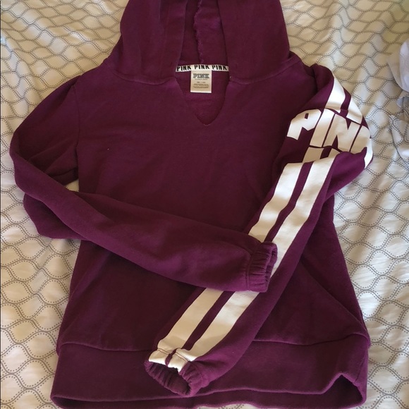 PINK Victoria's Secret Tops - Purple hoodie